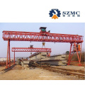 Customized Design Double Girder Mobile Mghe Type Electric Gantry Crane for Sale